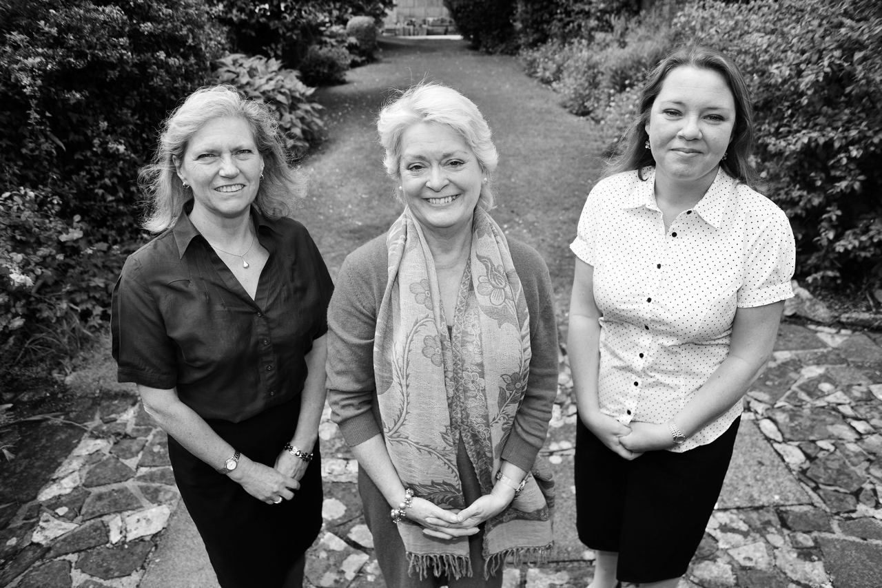 Gina, Helen and Jo